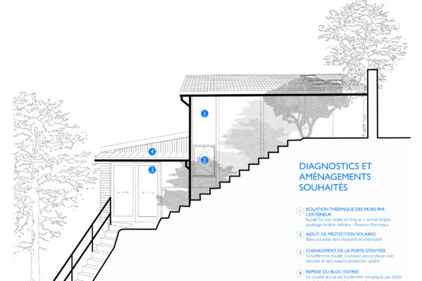CALUIRE MAISON FACADE EXISTANT
